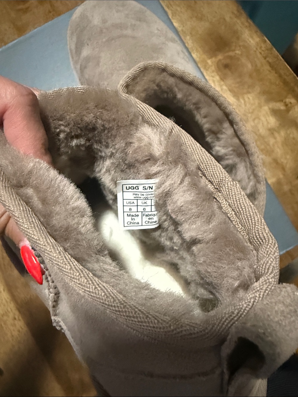 UGG Mini Boot in Caribou - Picture 3 of 5